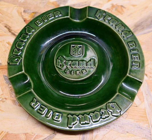 ANCIEN CENDRIER FAIENCE BIERE BRAND BIER HS BREDA VINTAGE COLLECTIBLE ASHTRAY