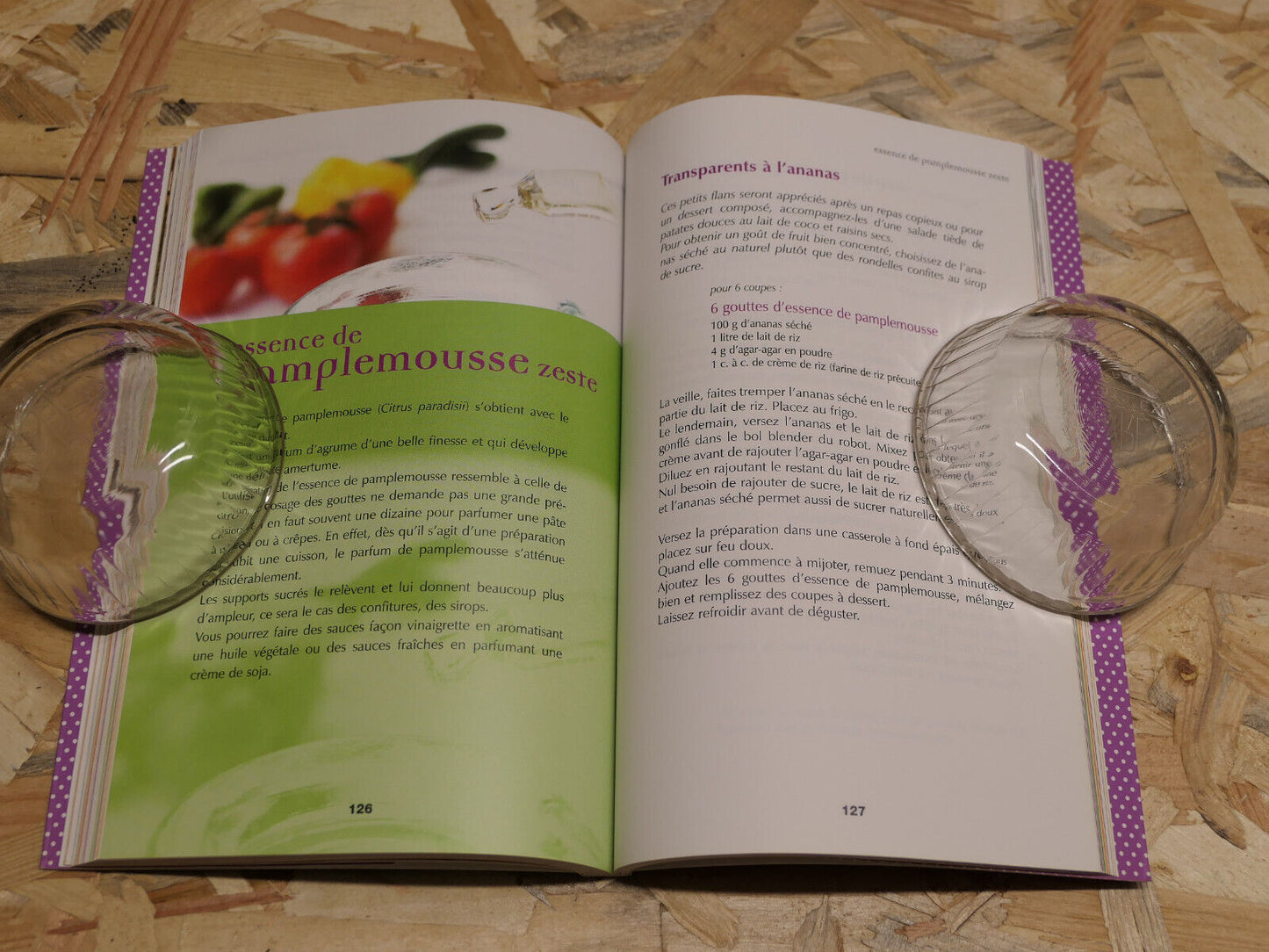 CUISINER AVEC LES HUILES ESSENTIELLES ET LES EAUX FLORALES / CUISINE GASTRONOMIE