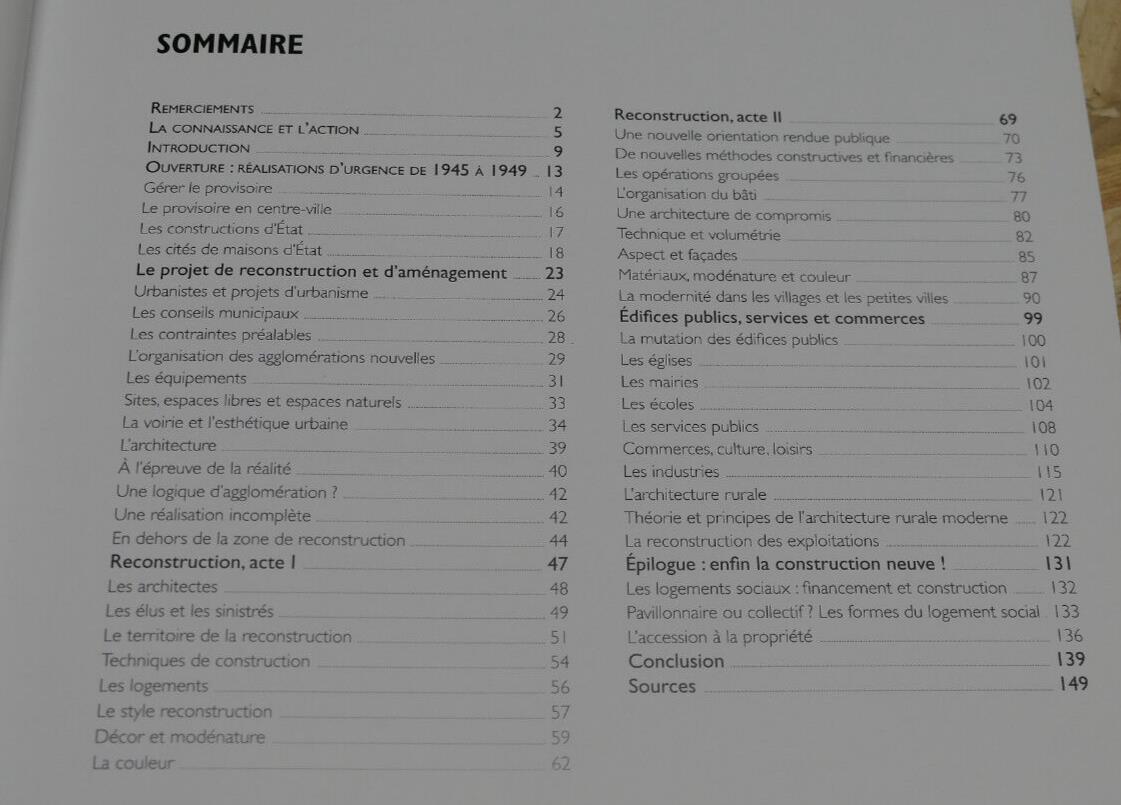 L'ARCHITECTURE ET L'URBANISME DE LA RECONSTRUCTION DANS LE CALVADOS / CAUE 2011