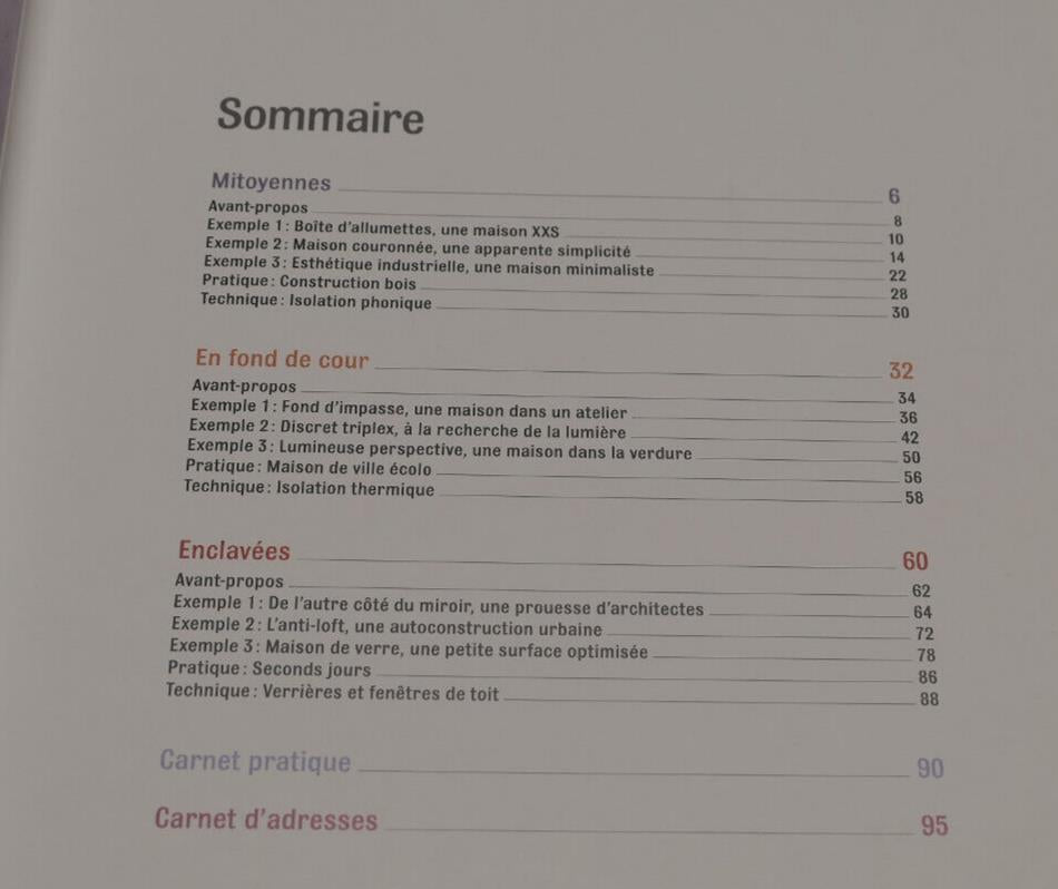 MAISONS DE VILLE OPTIMISER L'ESPACE / MASSIN 2012 / ARCHITECTURE GUIDE CONSEILS
