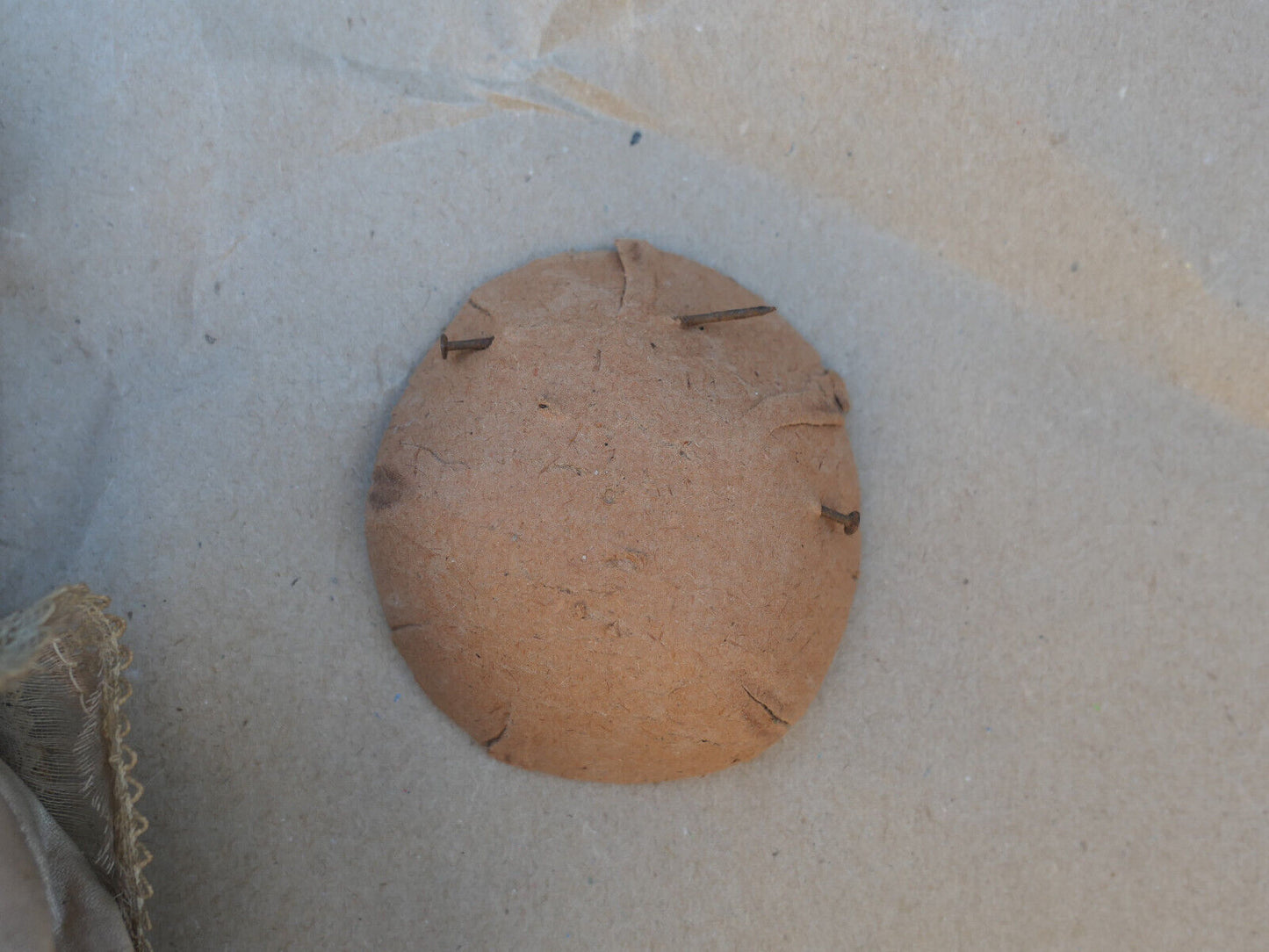 ANCIENNE POUPEE TETE PORCELAINE