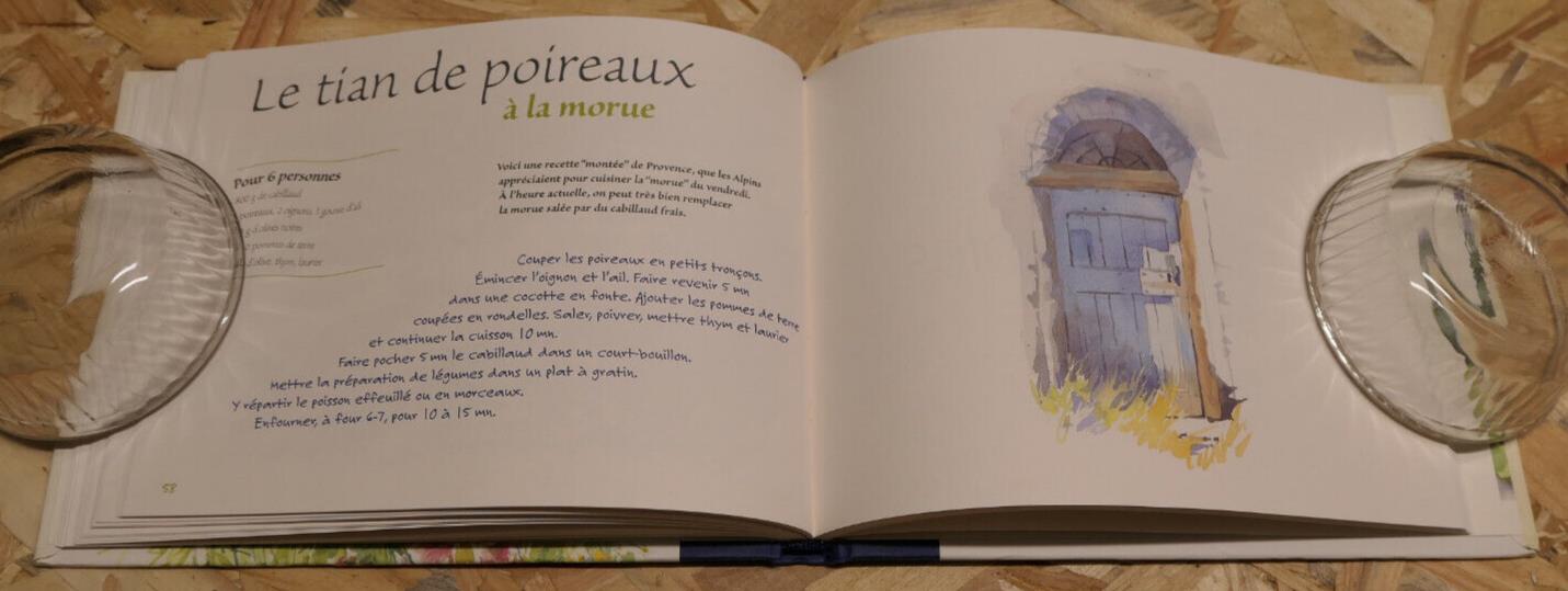 CUISINE DES ALPES DAUPHINOISES / RECETTES & AQUARELLES / ART GASTRONOMIE 2004