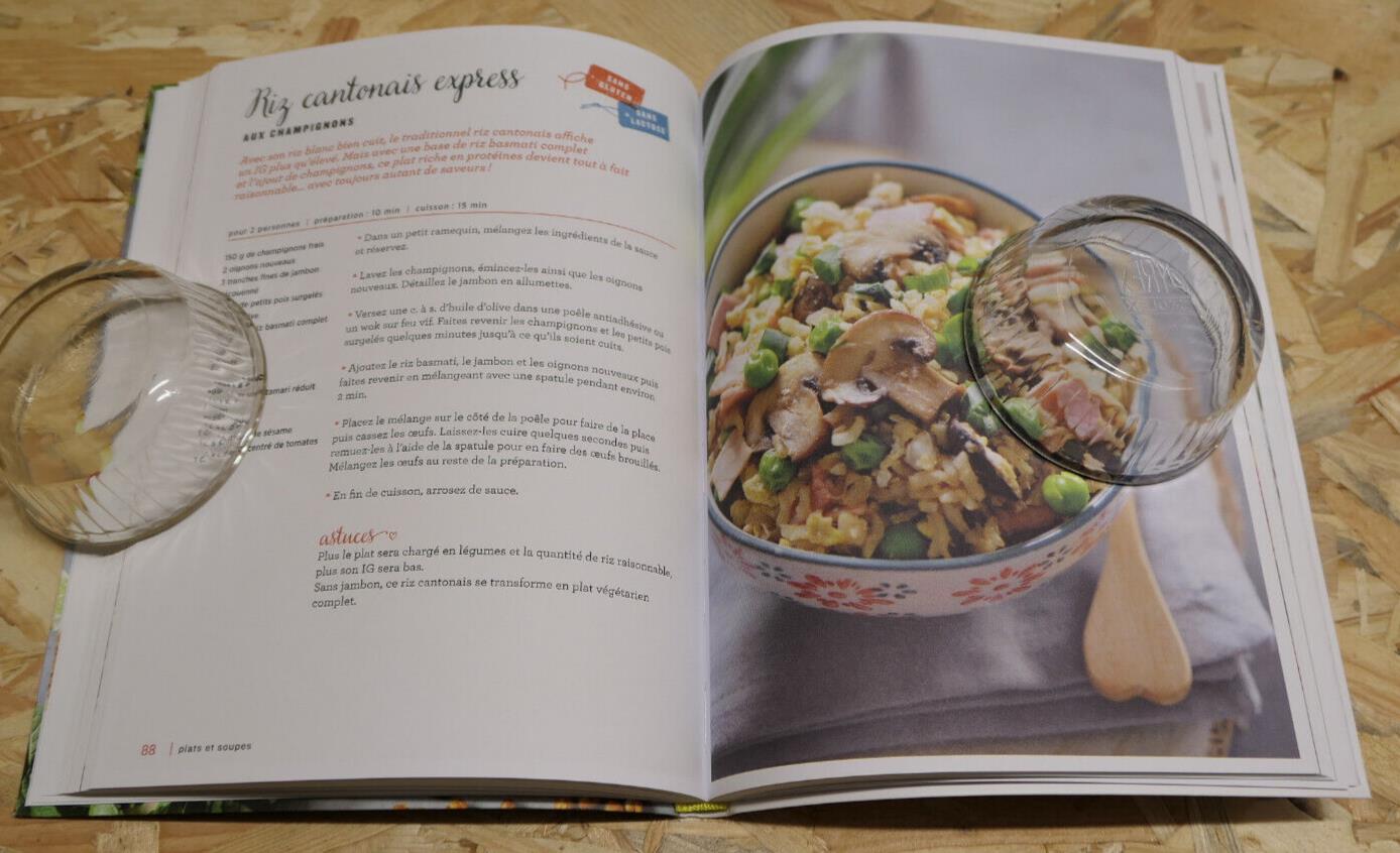 MEGALOW FOOD / RECETTES GOURMANDES A INDICE GLYCEMIQUE BAS / ELLA HAGEGE / 2018