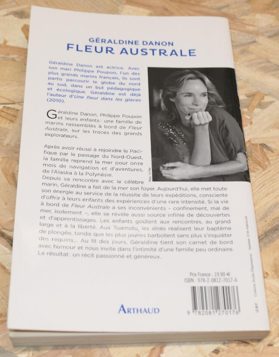 FLEUR AUSTRALE / GERALDINE DANON PHILIPPE POUPON / RECIT VOYAGE MARINE 2012