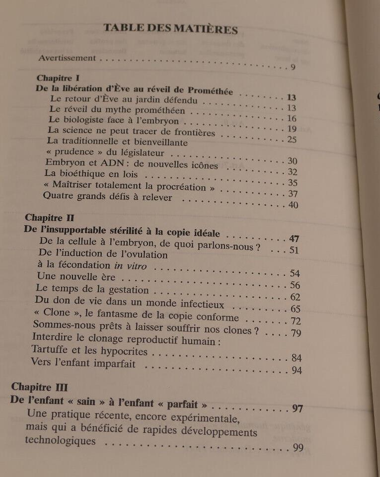 BIOETHIQUE AVIS DE TEMPETES / HERVE CHNEIWEISS & JEAN-YVES NAU / ALVIK 2003