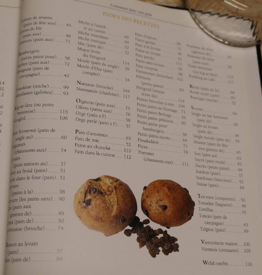 COMMENT FAIRE SON PAIN / AGLAE BLIN / RUSTICA EDITIONS 1994 / BOULANGERIE