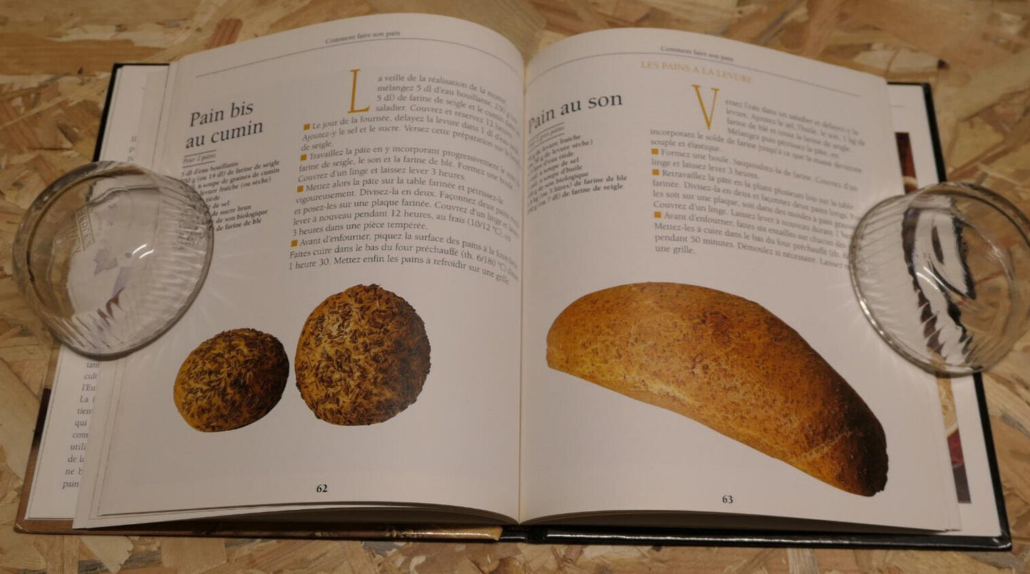 COMMENT FAIRE SON PAIN / AGLAE BLIN / RUSTICA EDITIONS 1994 / BOULANGERIE
