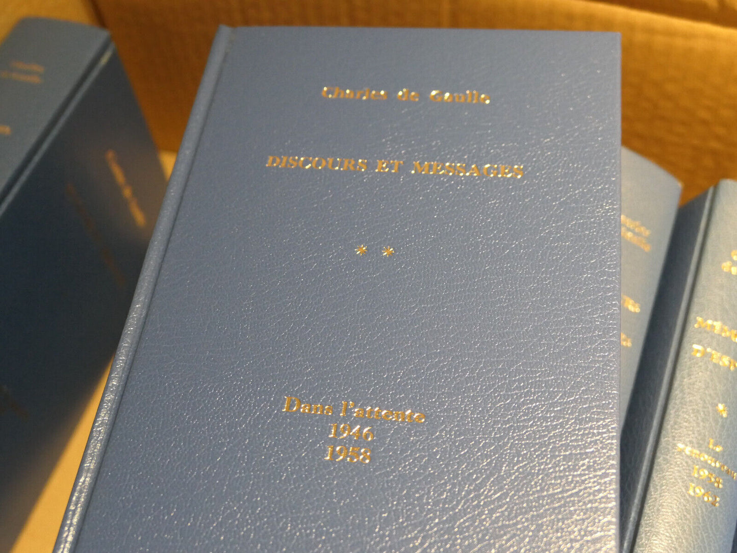 CHARLES DE GAULLE / DISCOURS ET MESSAGES / MEMOIRES D'ESPOIR / PLON 1971