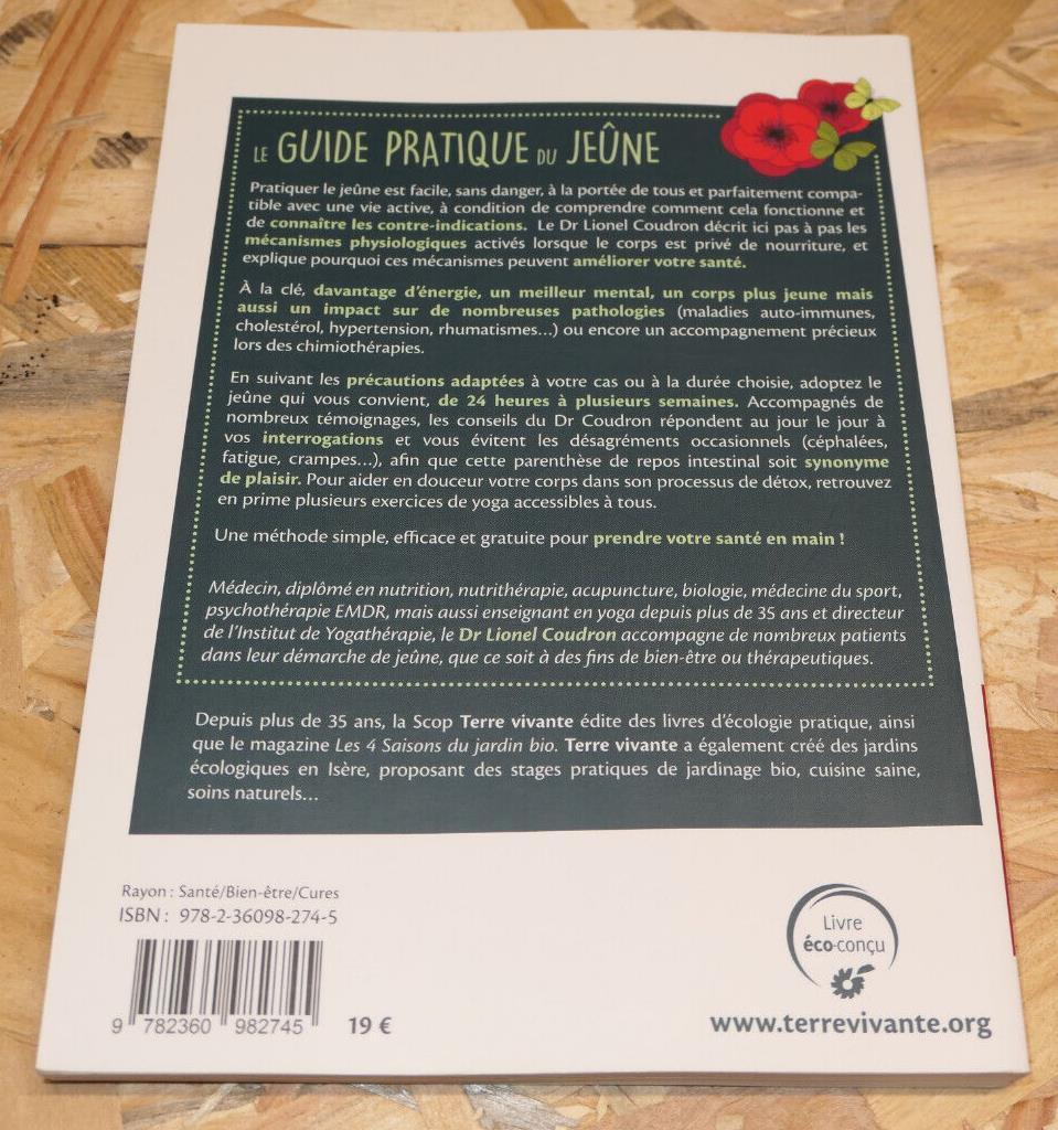 Le Guide Pratique du Jeûne - Dr Lionel Coudron - Santé Détox Bien-Être Nutrition