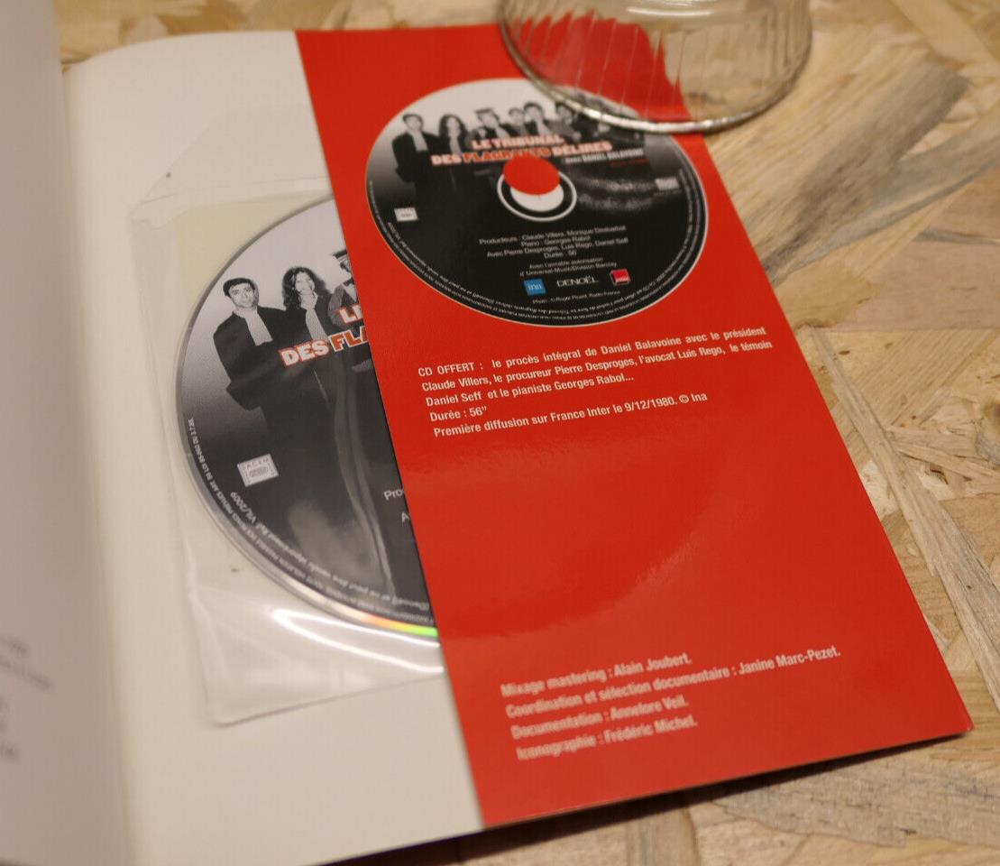 Le Tribunal Des Flagrants Délires - Claude Villers - Denoël 2009 - LIVRE + CD