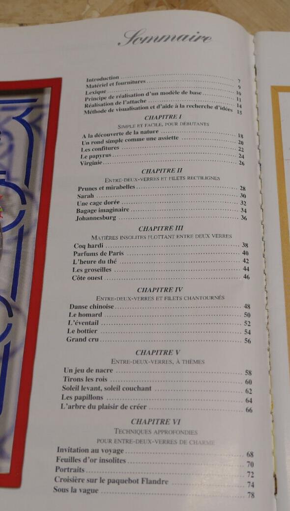 Encadrement Entre-Deux-Verres Et Jeux De Transparence - DIY Loisirs 1996