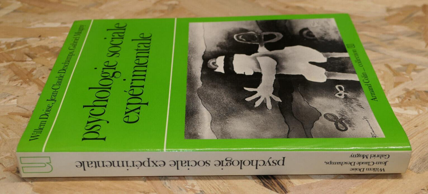 Psychologie Sociale Expérimentale - Collectif - Armand Colin 1983
