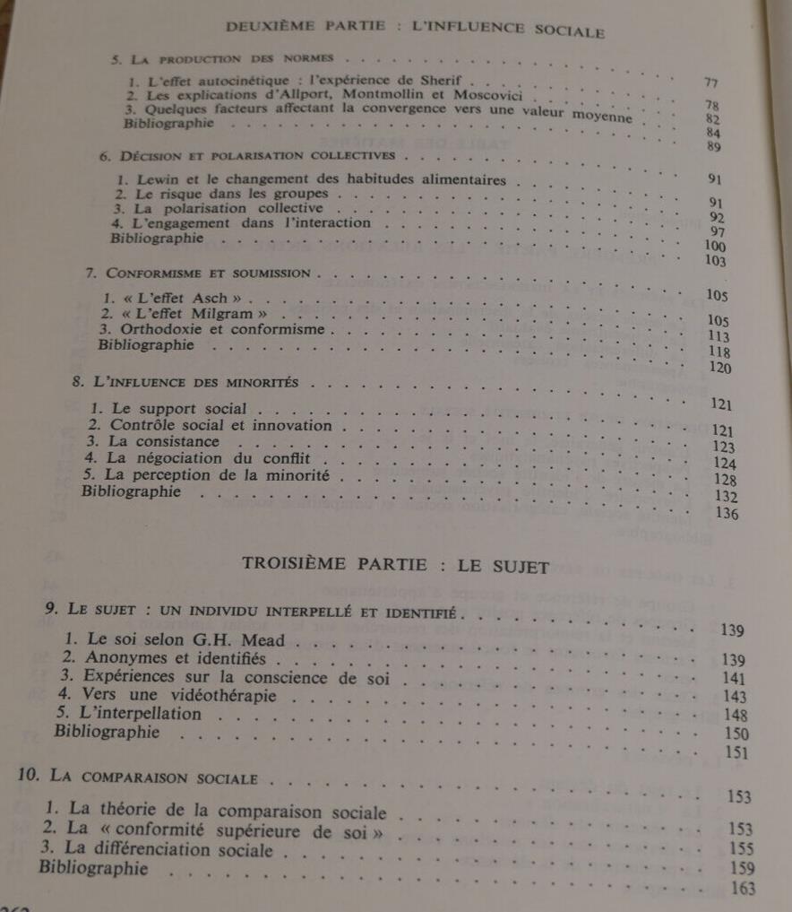 Psychologie Sociale Expérimentale - Collectif - Armand Colin 1983