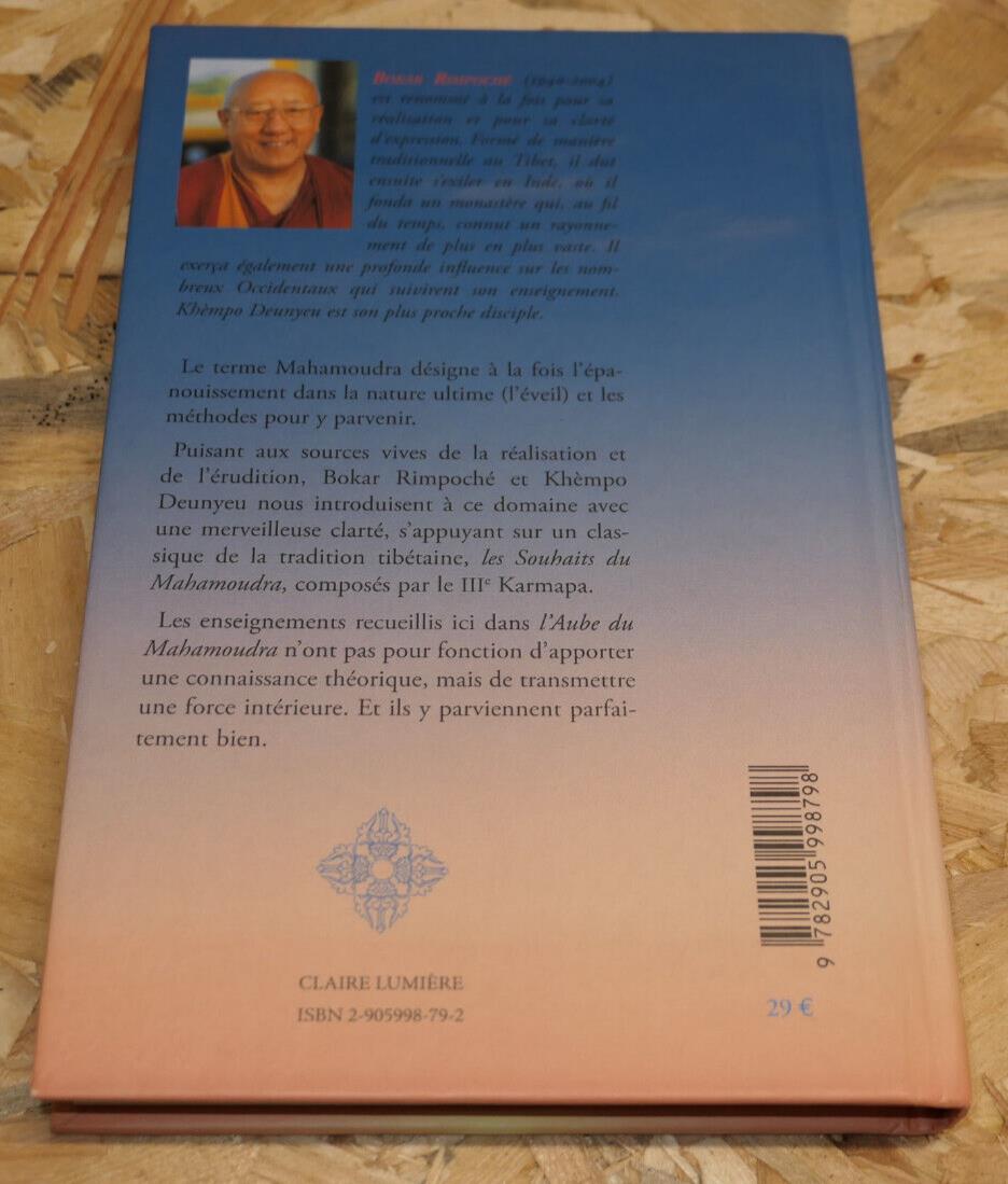 L'Aube Du Mahamoudra - Bokar Rimpoché - Claire Lumière 2006 - Bouddhisme