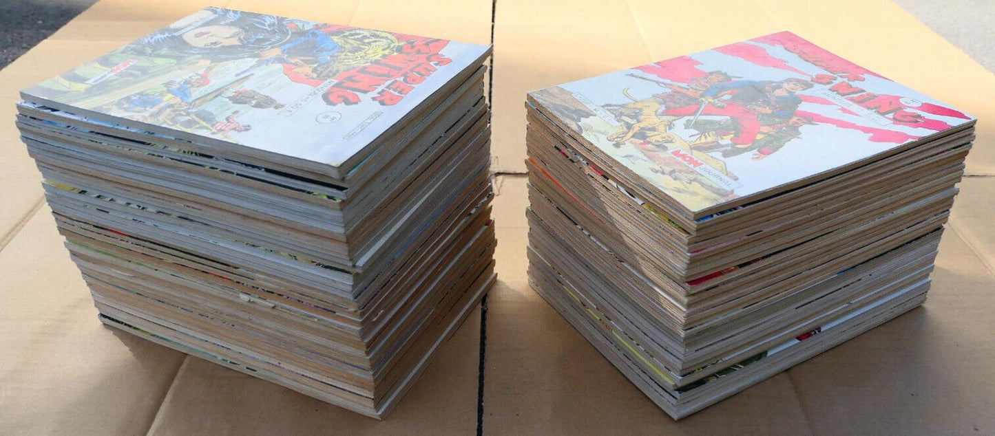 Lot de 61 BD Comics Vintage SUPER SWING 1980-1987