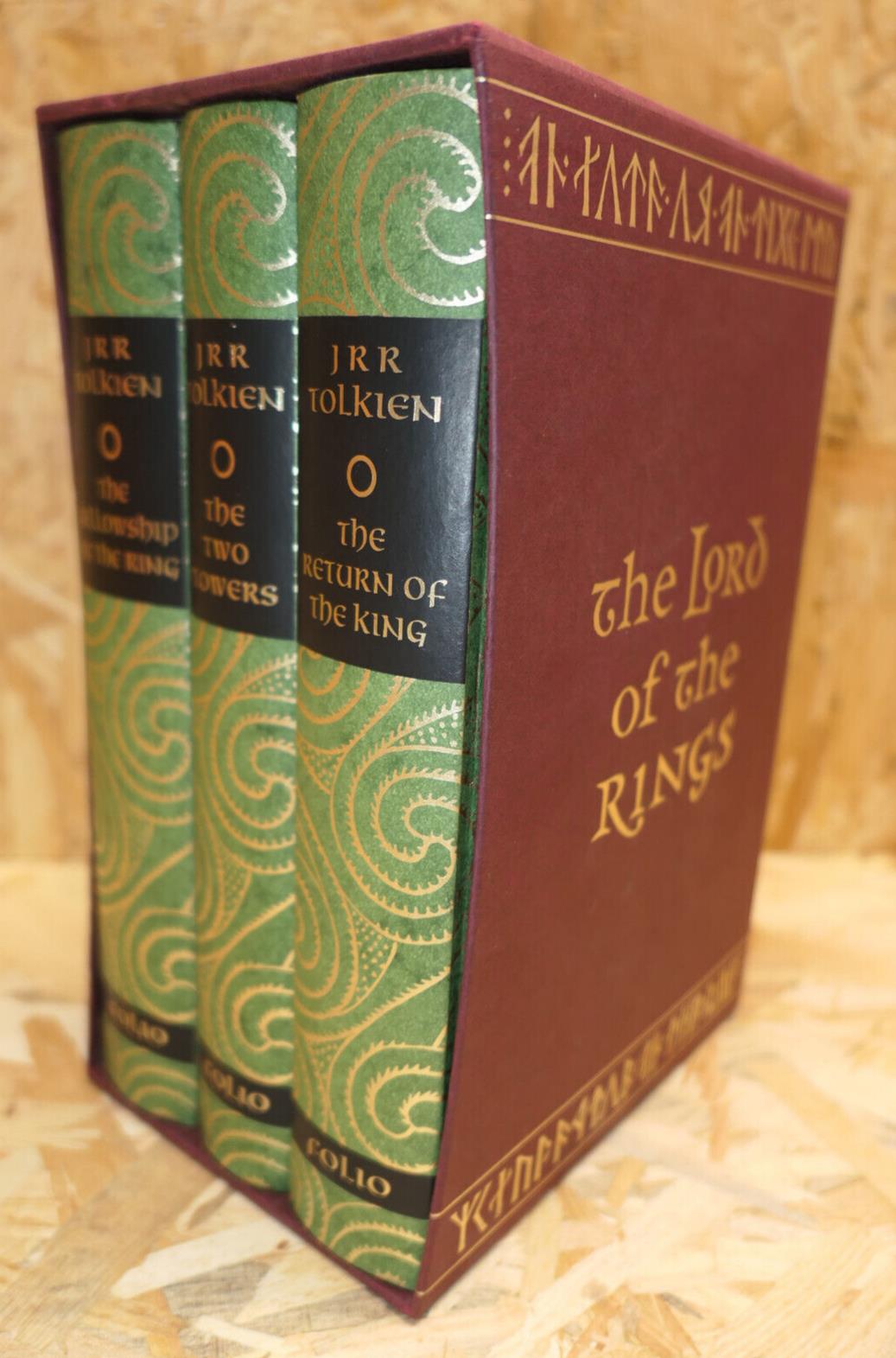 J.R.R. TOLKIEN - Trilogy The Lord Of The Rings - Folio 1977