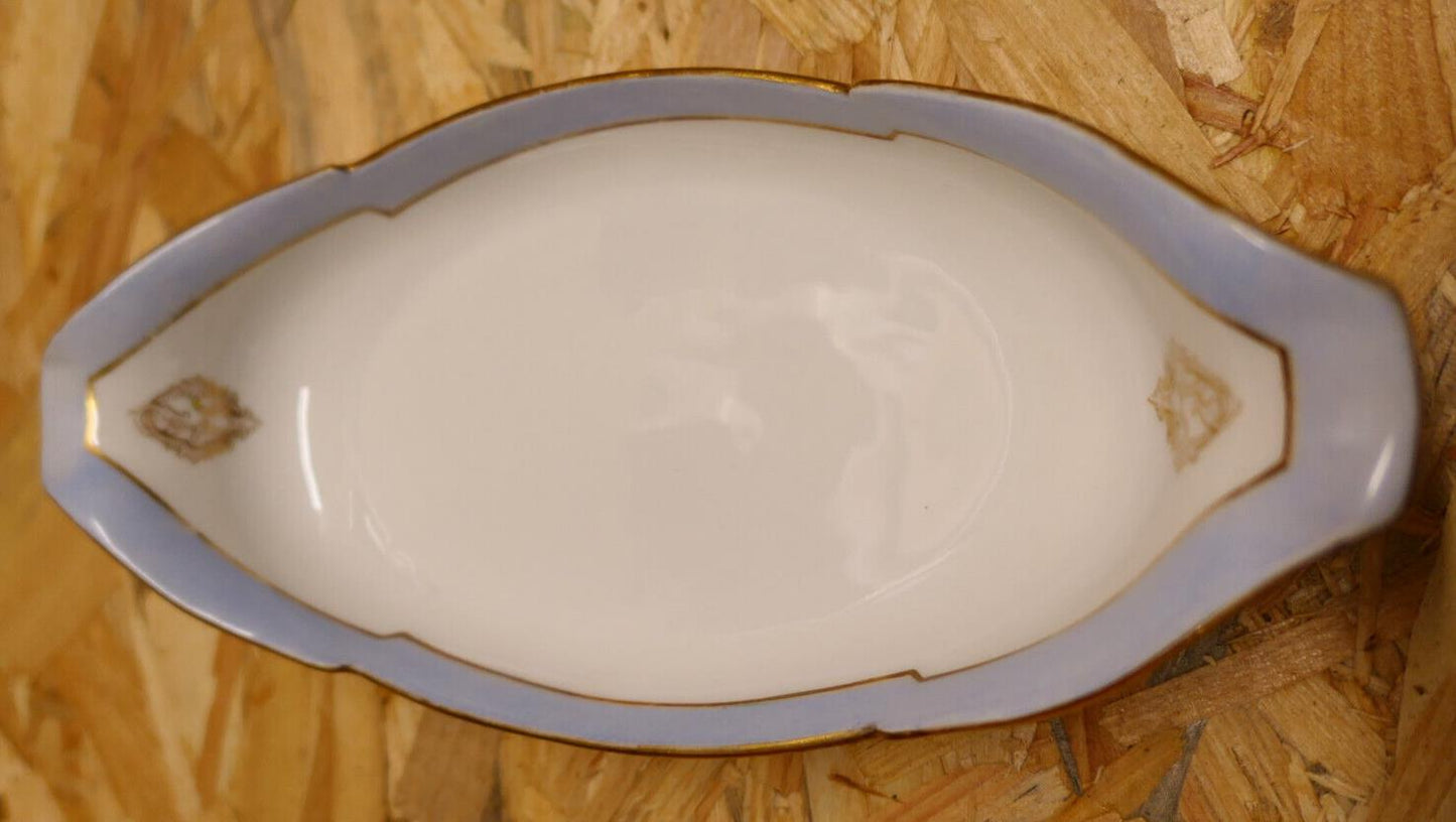Ancien Grand Ravier En Porcelaine Charles Pillivuyt XIXe