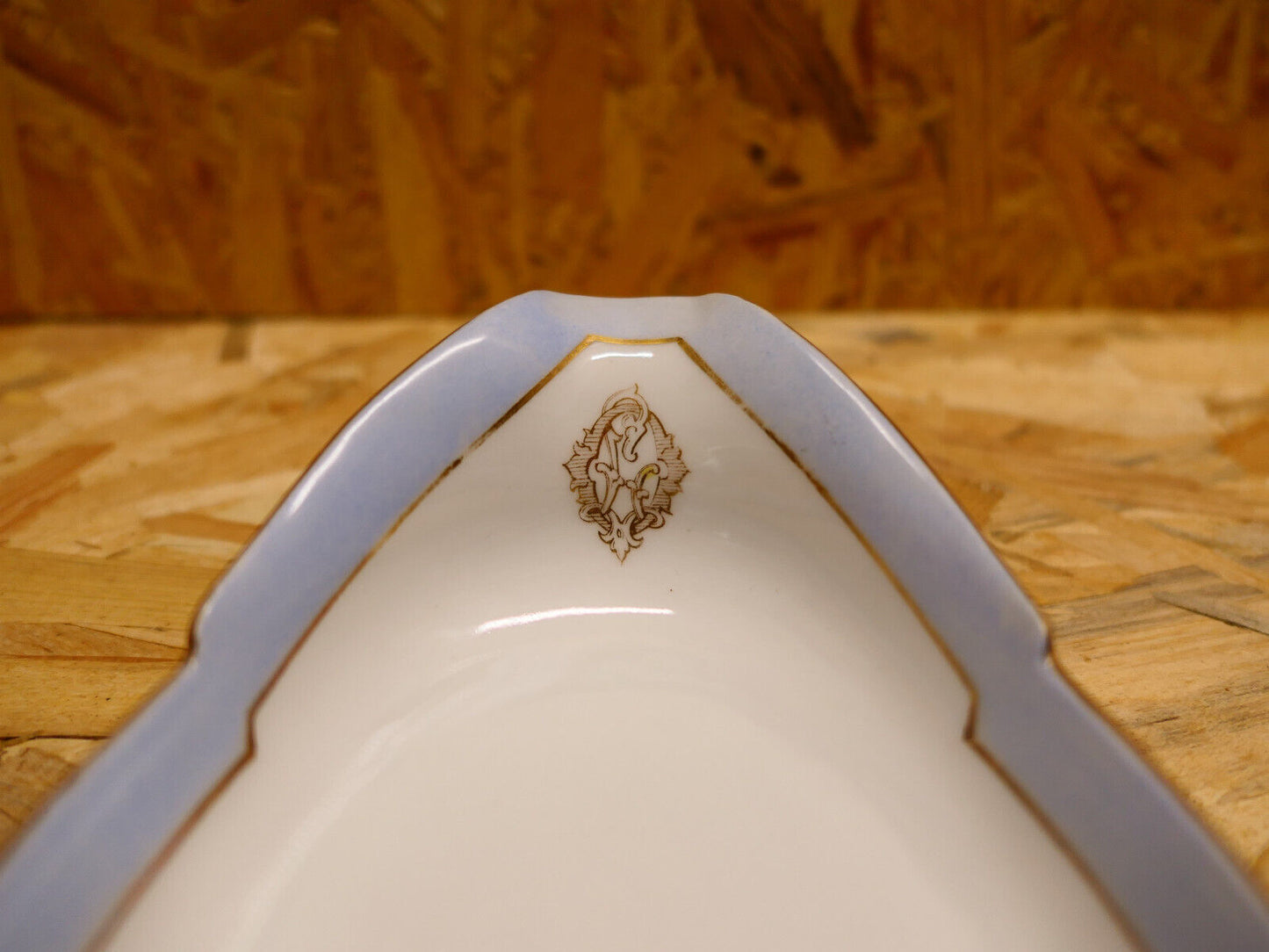 Ancien Grand Ravier En Porcelaine Charles Pillivuyt XIXe