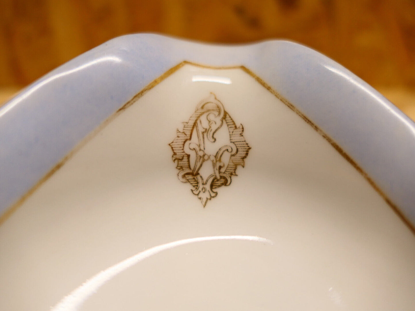 Ancien Grand Ravier En Porcelaine Charles Pillivuyt XIXe
