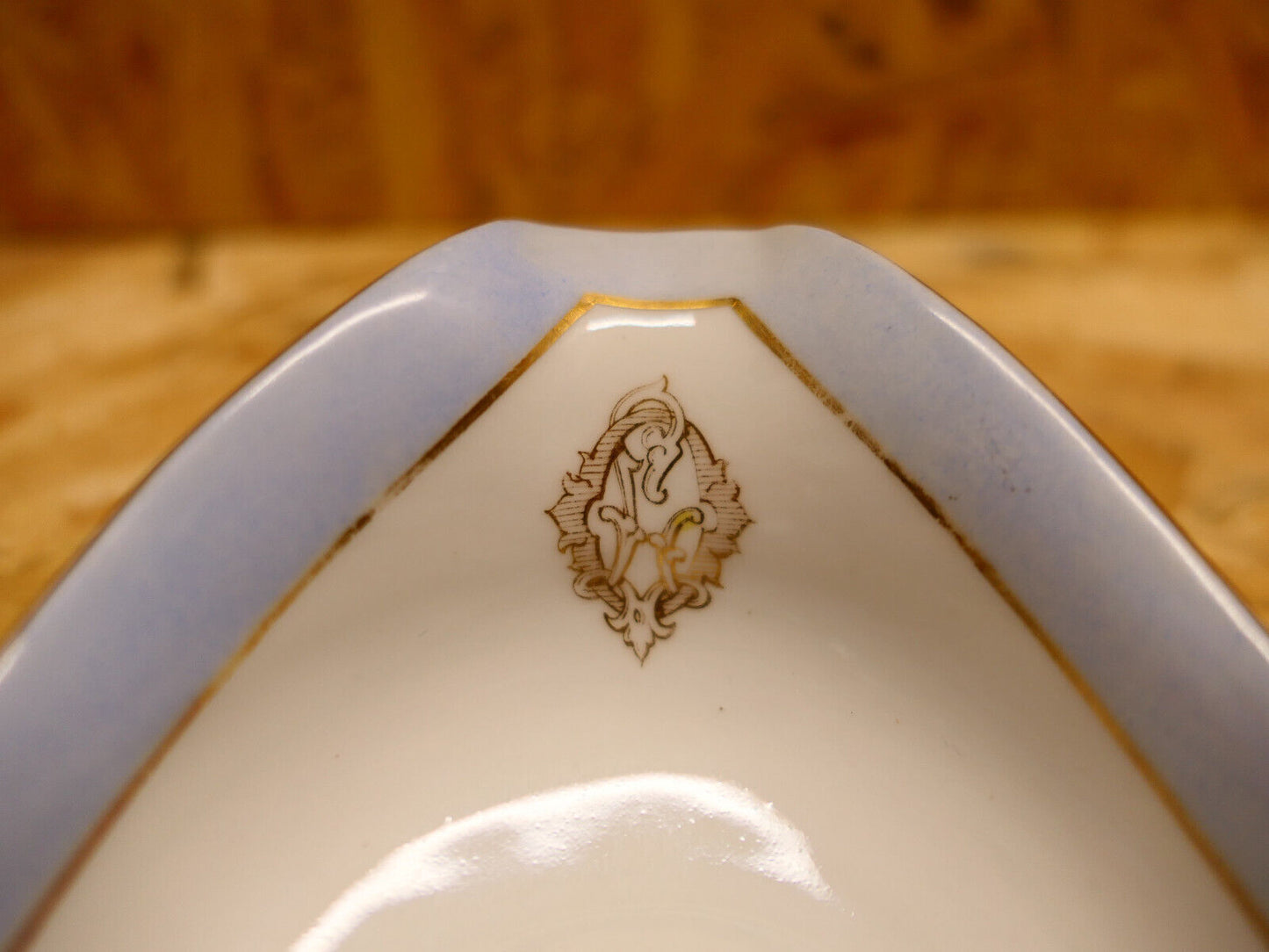 Ancien Grand Ravier En Porcelaine Charles Pillivuyt XIXe