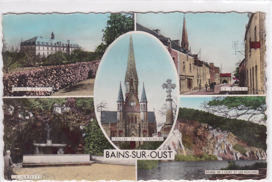 Carte Postale Semi-Moderne CPSM Bains-Sur-Oust Multi-Vue