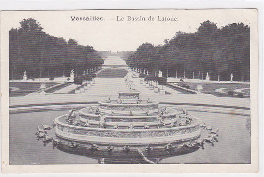 Carte Postale Ancienne CPA Versailles - Le Bassin De Latone