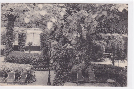 Carte Postale Ancienne CPA 77 - Fontainebleau - Hôtel Launoy - Vue Du Jardin