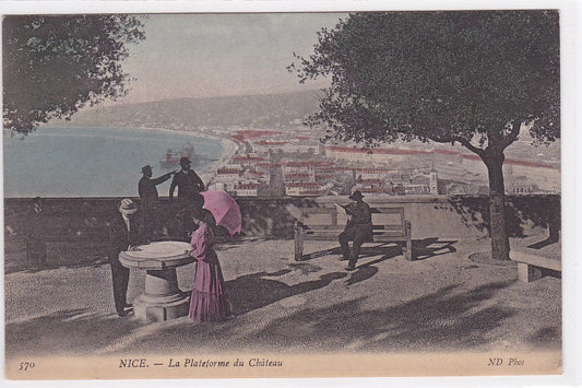 Carte Postale Ancienne CPA 06 - Nice - La Plateforme Du Château