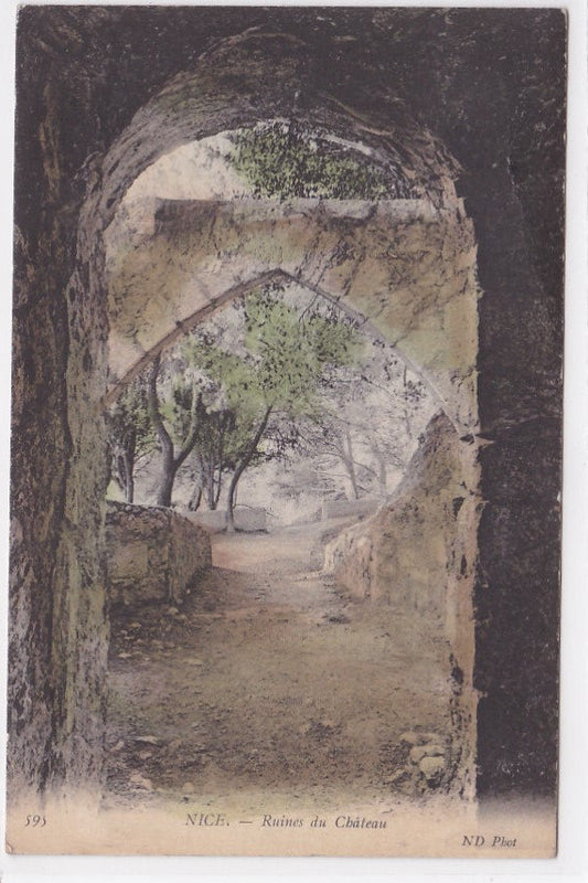 Carte Postale Ancienne CPA 06 - Nice - Ruines Du Château