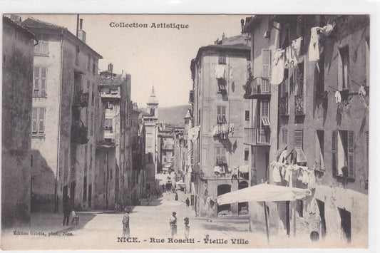 Carte Postale Ancienne CPA 06 - Nice - Rue Rosetti - Vieille Ville