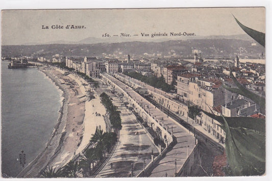 Carte Postale Ancienne CPA 06 - Nice - Vue Générale Nord-Ouest