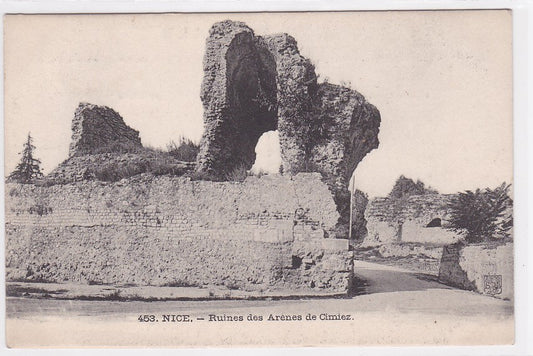 Carte Postale Ancienne CPA 06 - Nice - Ruines Des Arènes De Cimiez