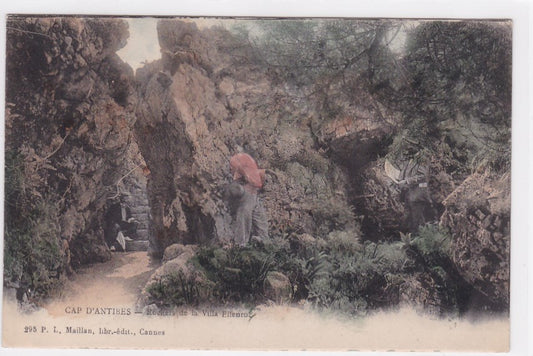 Carte Postale Ancienne CPA 06 - Cap D'Antibes - Rochers De La Villa Eilenroc