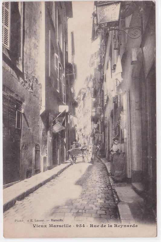 Carte Postale Ancienne CPA 13 - Vieux Marseille - Rue De La Reynarde