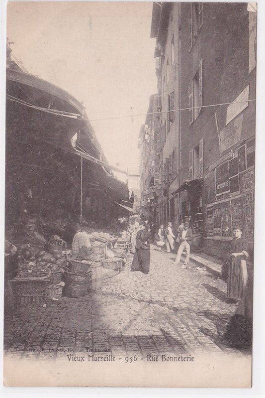 Carte Postale Ancienne CPA 13 - Vieux Marseille - Rue Bonneterie