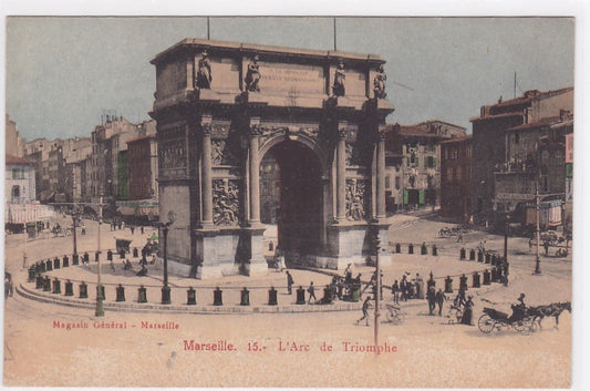 Carte Postale Ancienne CPA 13 - Marseille - L'Arc De Triomphe
