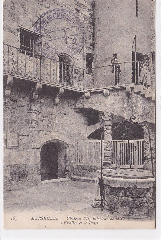 Carte Postale Ancienne CPA 13 - Marseille - Château D'If - Intérieur De La Cour