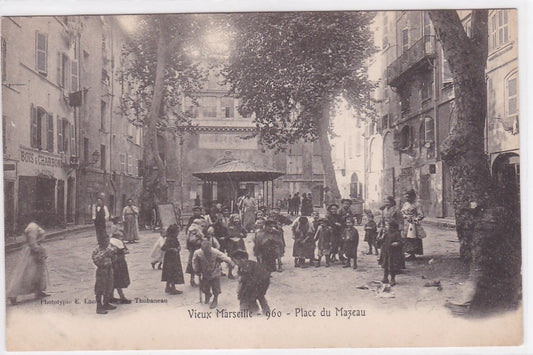 Carte Postale Ancienne CPA 13 - Vieux Marseille - Place Du Mazeau