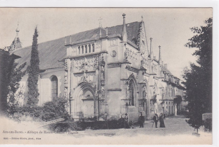 Carte Postale Ancienne CPA 73 - Aix-Les-Bains - Abbaye De Haute-Combe - Façade