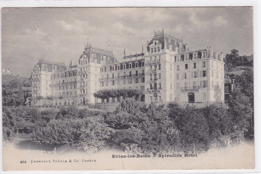 Carte Postale Ancienne CPA 74 - Evian-Les-Bains - Splendide Hôtel