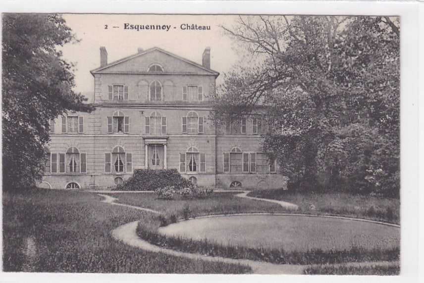 Old Postcard CPA 60 - Esquennoy - Castle