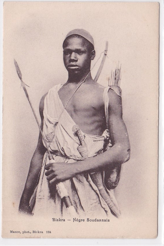 Carte Postale Ancienne CPA Algérie - Biskra - Nègre Soudannais