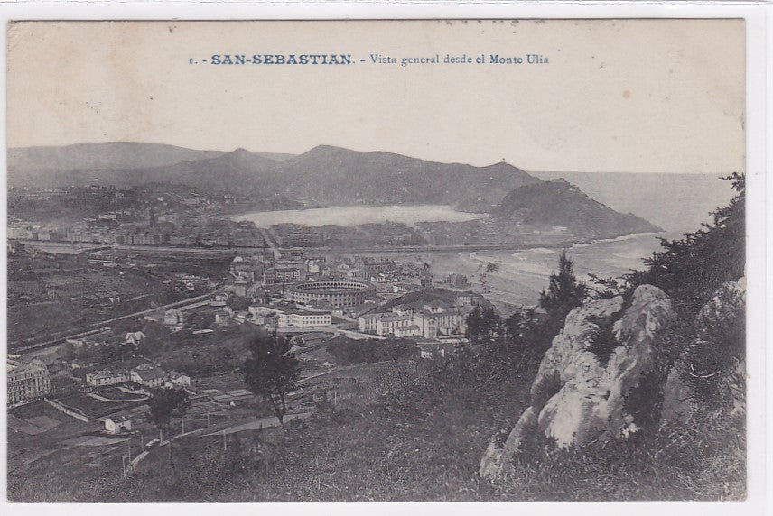 Carte Postale Ancienne CPA Espagne - San Sebastian - Vista General Desde El Mont