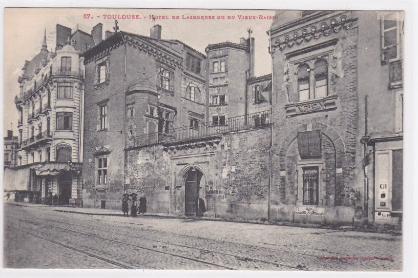Old Postcard CPA 31 Toulouse - Hotel De Lasbordes or Vieux-Raisin