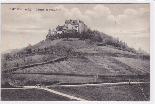 Carte Postale Ancienne CPA 47 - Dausse - Château De Puycalvary