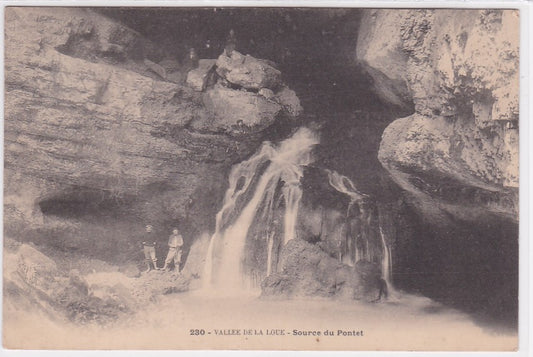 Carte Postale Ancienne CPA 25 - Vallée De La Loue - Source Du Pontet