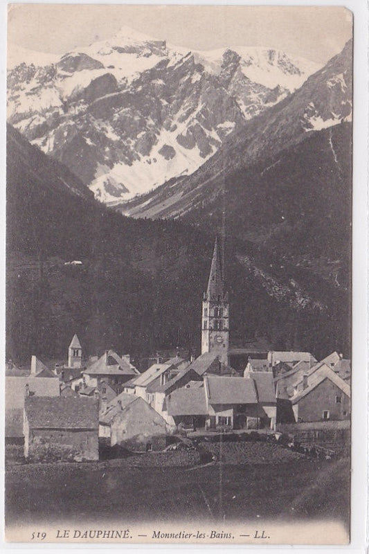 Carte Postale Ancienne CPA 38 - Le Dauphiné - Monnetier-Les-Bains