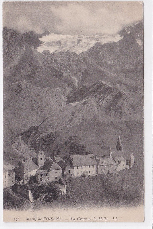 Carte Postale Ancienne CPA 05 - Massif De L'Oisans - La Grave Et La Meije