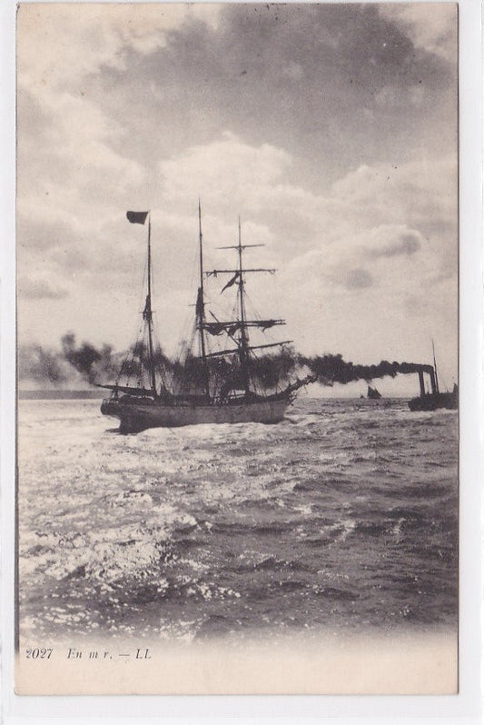 Carte Postale Ancienne CPA Marine - Bateau À Voile