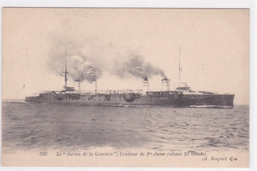Carte Postale Ancienne CPA Marine De Guerre - Le Jurien De La Gravière, Croiseur